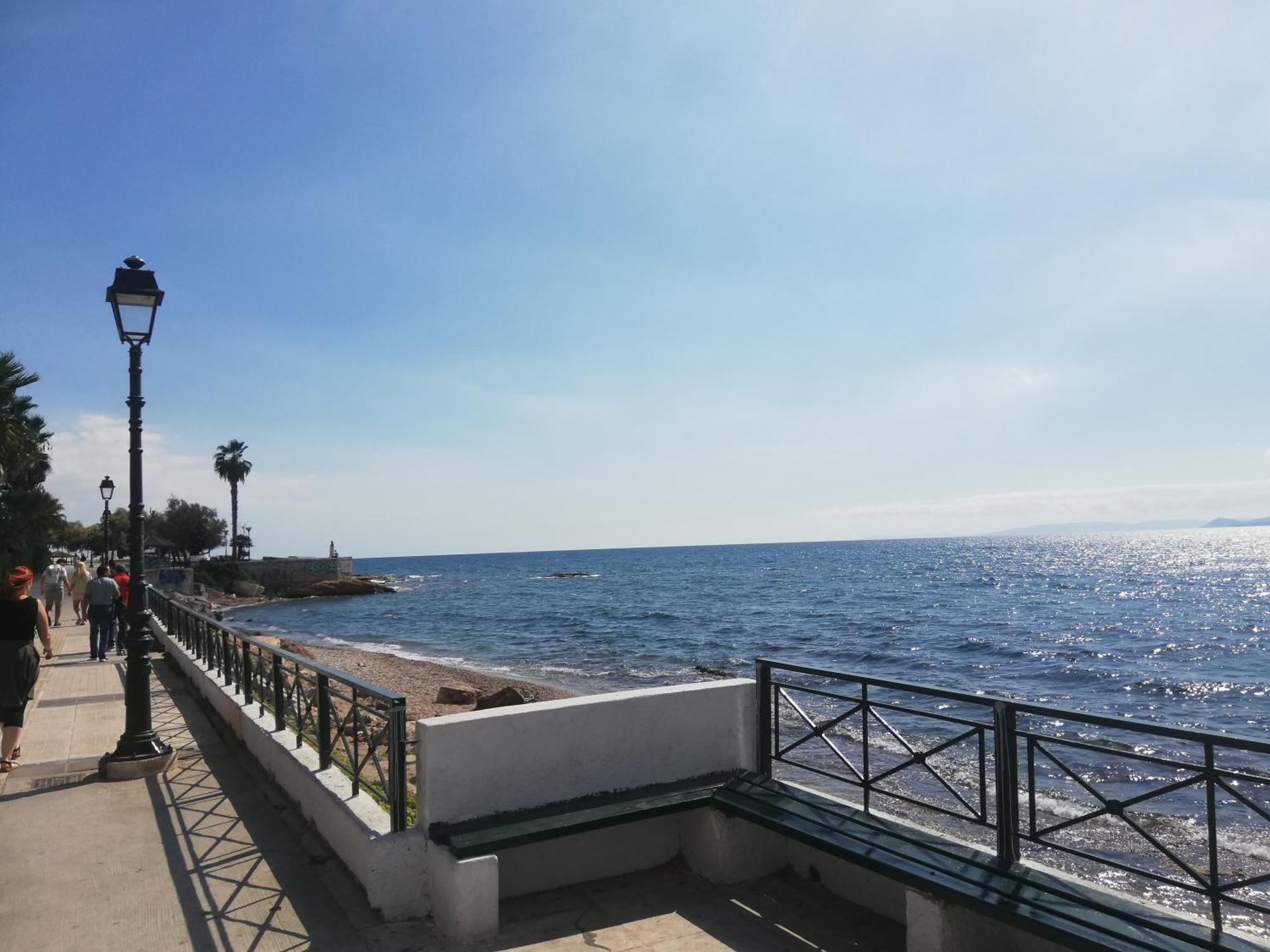 Athens Riviera Apt With Seaview, 15' To Acropolis Esterno foto